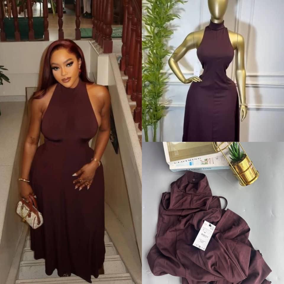 Halterneck Maxi Dress