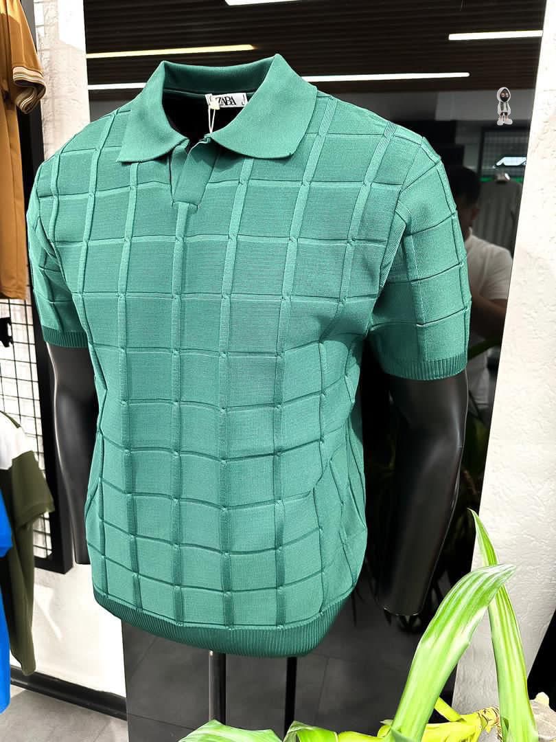 Textured Zara Polo
