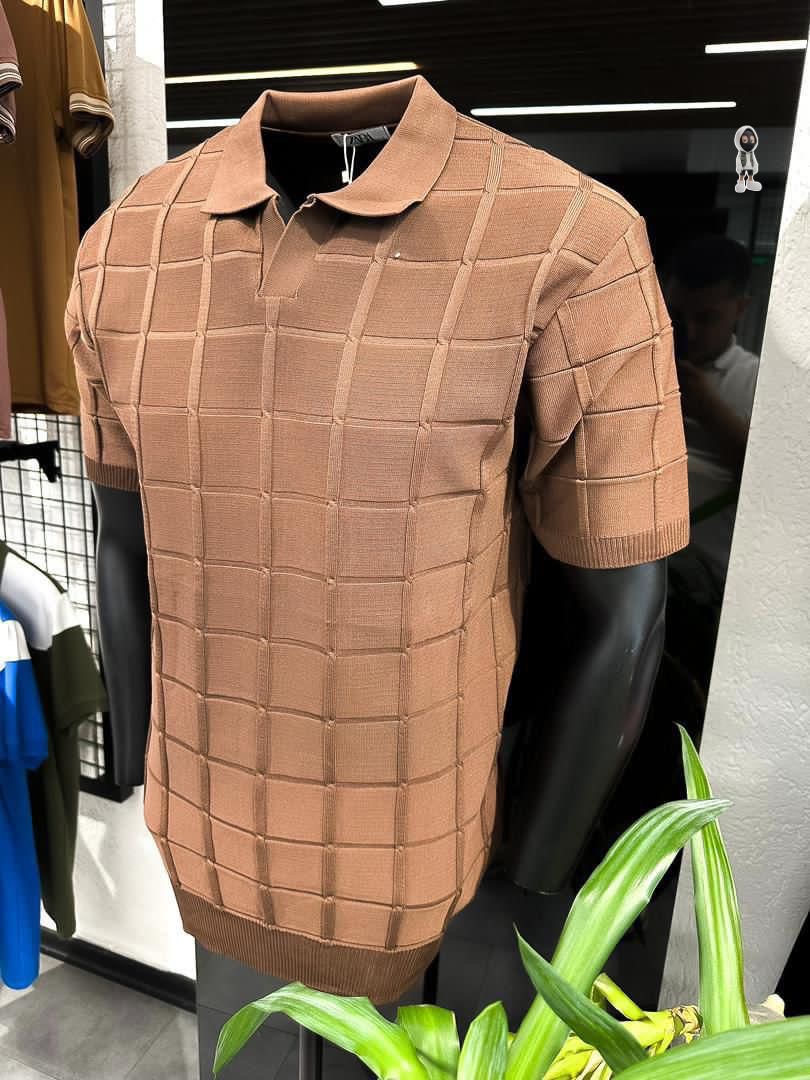 Textured Zara Polo