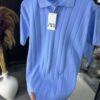 Zara Ribbed Knit Polo Shirt