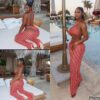 Striped Swimwear Set
