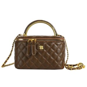 Quilted Diamond Vanity Bag