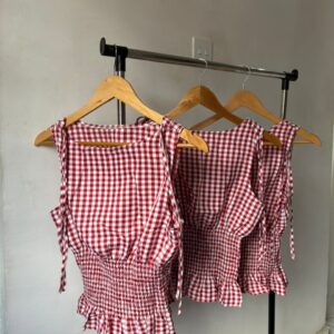 Ruffled waist Top