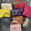 Hermes Inspired Leather Bag