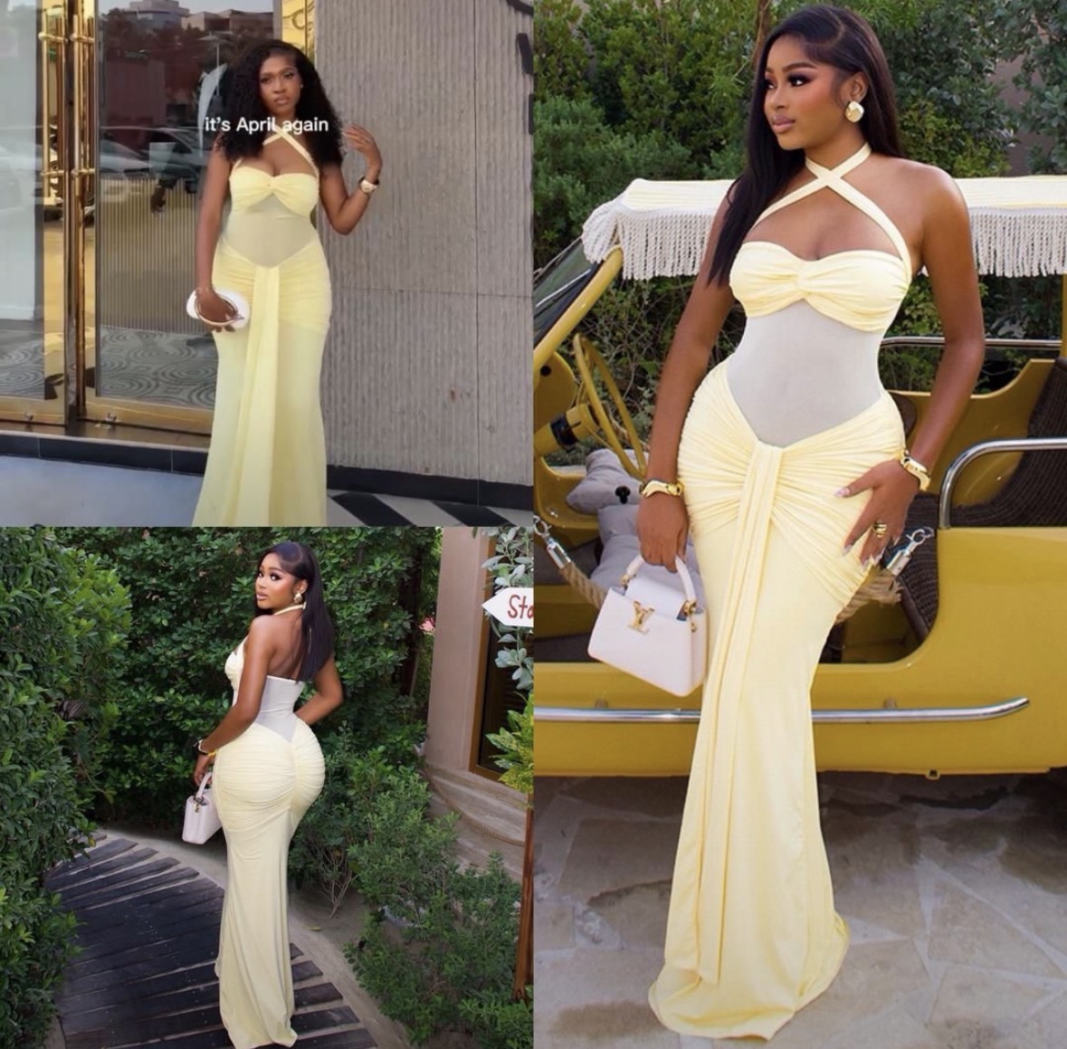 Halter Neck maxi Dress