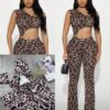 Nova Inspired Animal Print Jump Suit