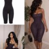Polka Dot Capri Jumpsuit