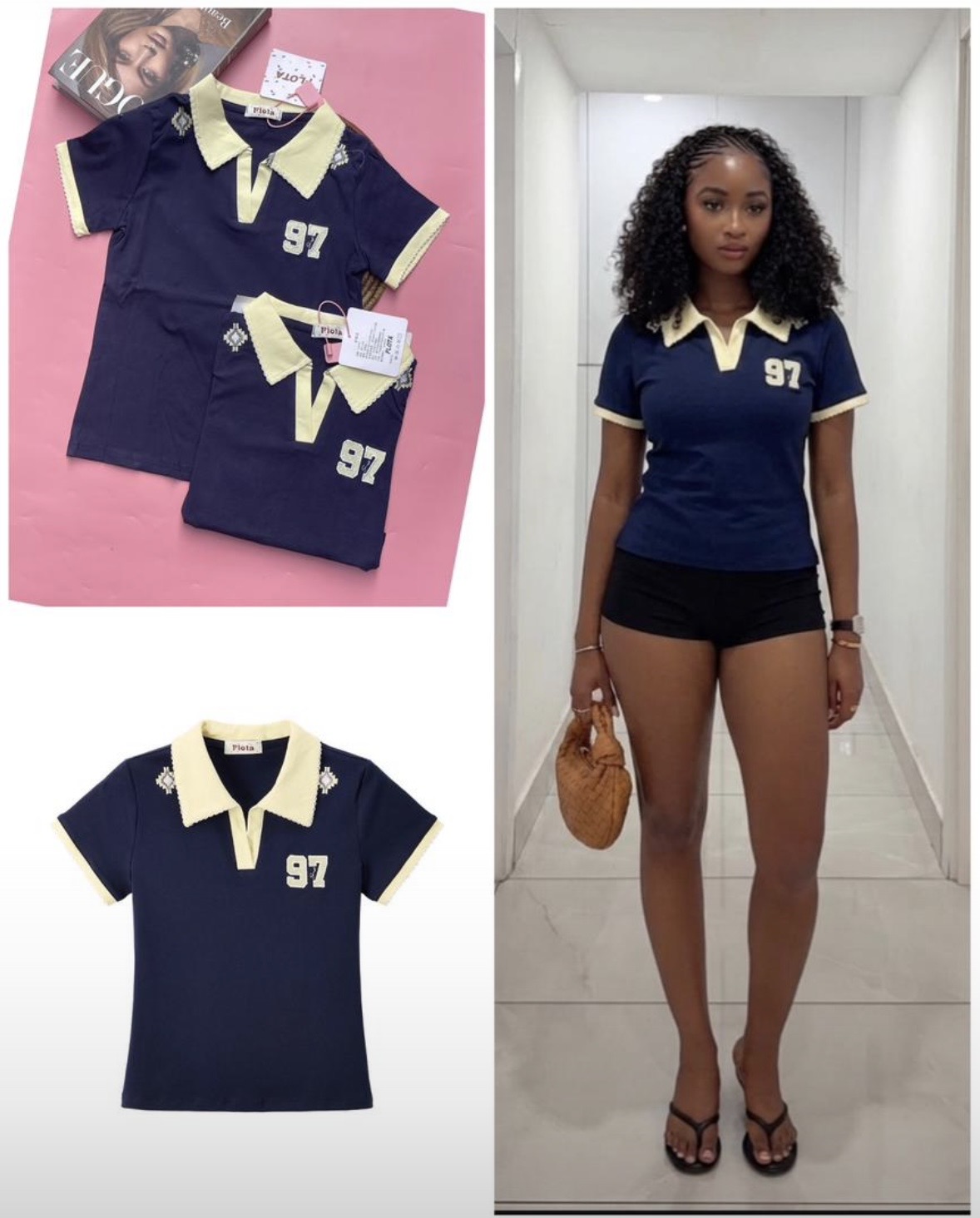 Collar Neck Polo