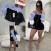 Co-ord Laceup Set