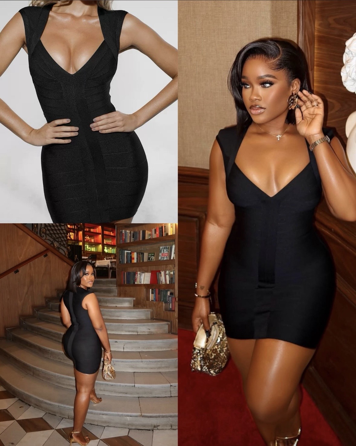 Pit strap Bandage Dress