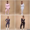 Long Sleeve Active Wear Pant Set