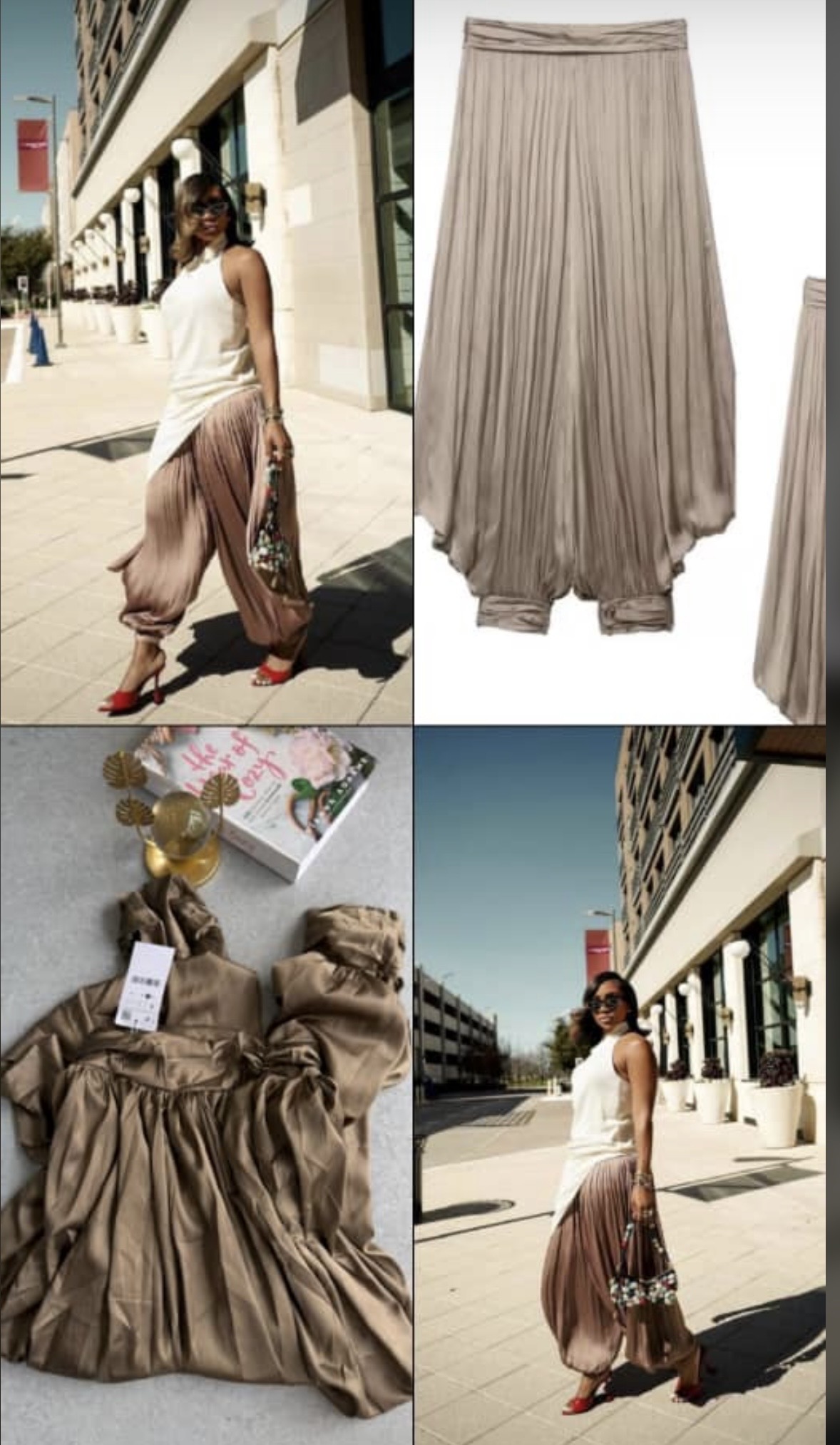 Zara Volume Pleated Pant