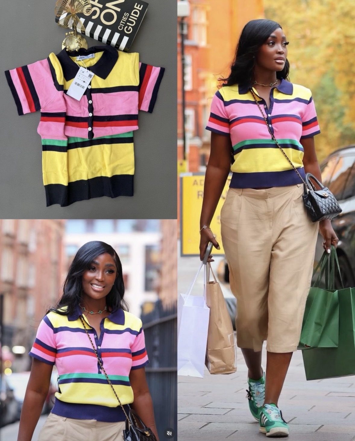 Striped Colorful Knit Top