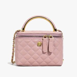 Quilted Diamond Vanity Bag