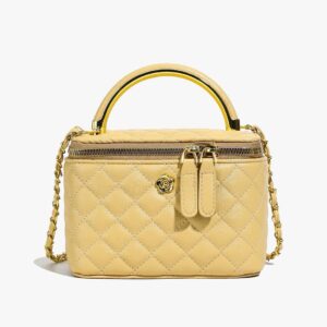 Quilted Diamond Vanity Bag