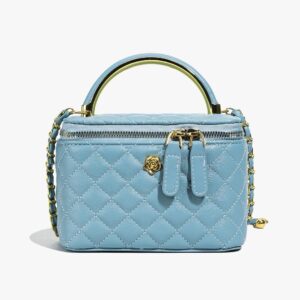 Quilted Diamond Vanity Bag