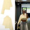 High Neck Asymmetrical Top