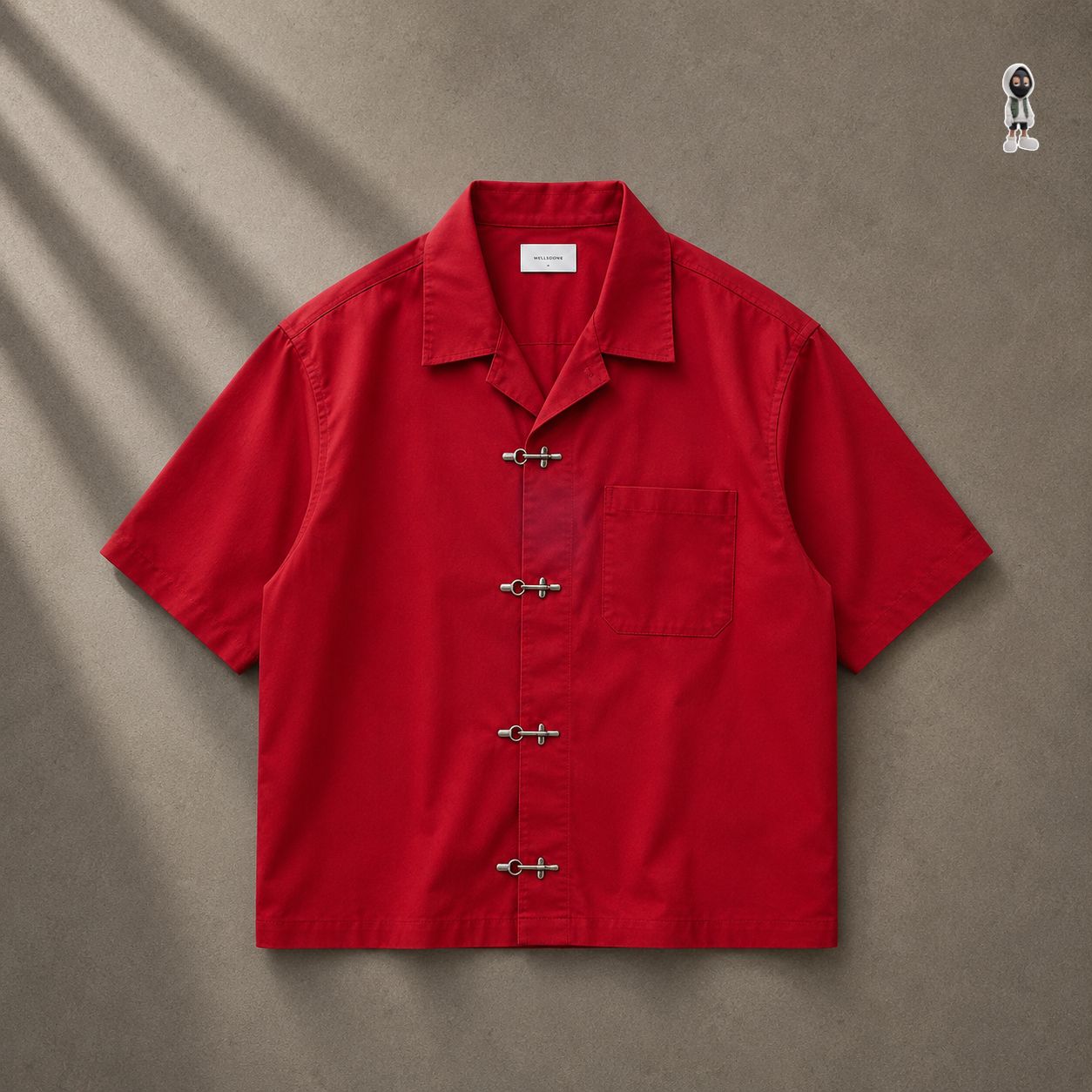 Plain Short Sleeve Shirt