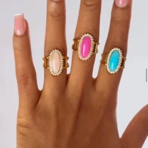 Oval Halo Rings