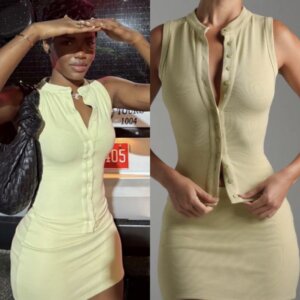 Sleeveless Two Piece Set