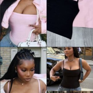 Square Neck Bandage Camisole Top