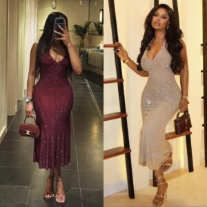 Rhinestone Dress